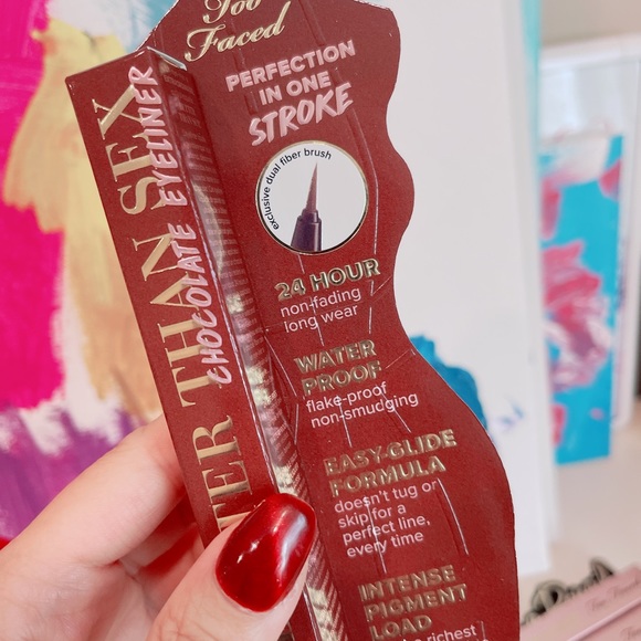 TOO FACED Chocolate Better Than Sex Easy Glide Waterproof Liquid Eyeline… - Picture 8 of 8